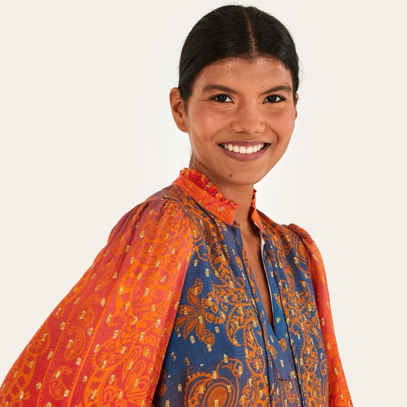 Farm Rio Dreams of Pineapple Dress - Picture 5 of 9